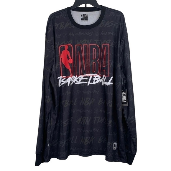 NBA This is Why We Play Basketball Long Sleeve Shirt Size 2X NEW - Picture 1 of 7